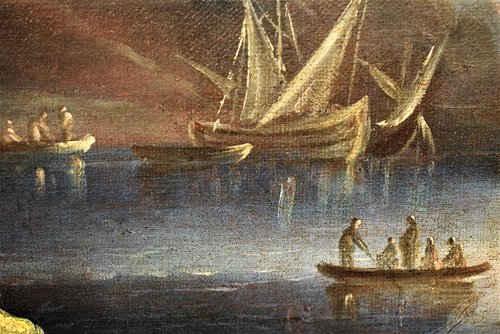 Paire de Marines, Lever et Coucher du soleil